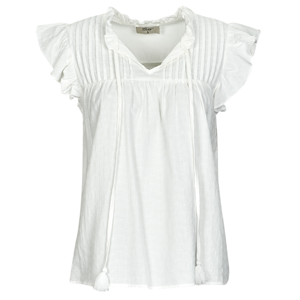 Betty London - White Blouse from Spartoo GOOFASH