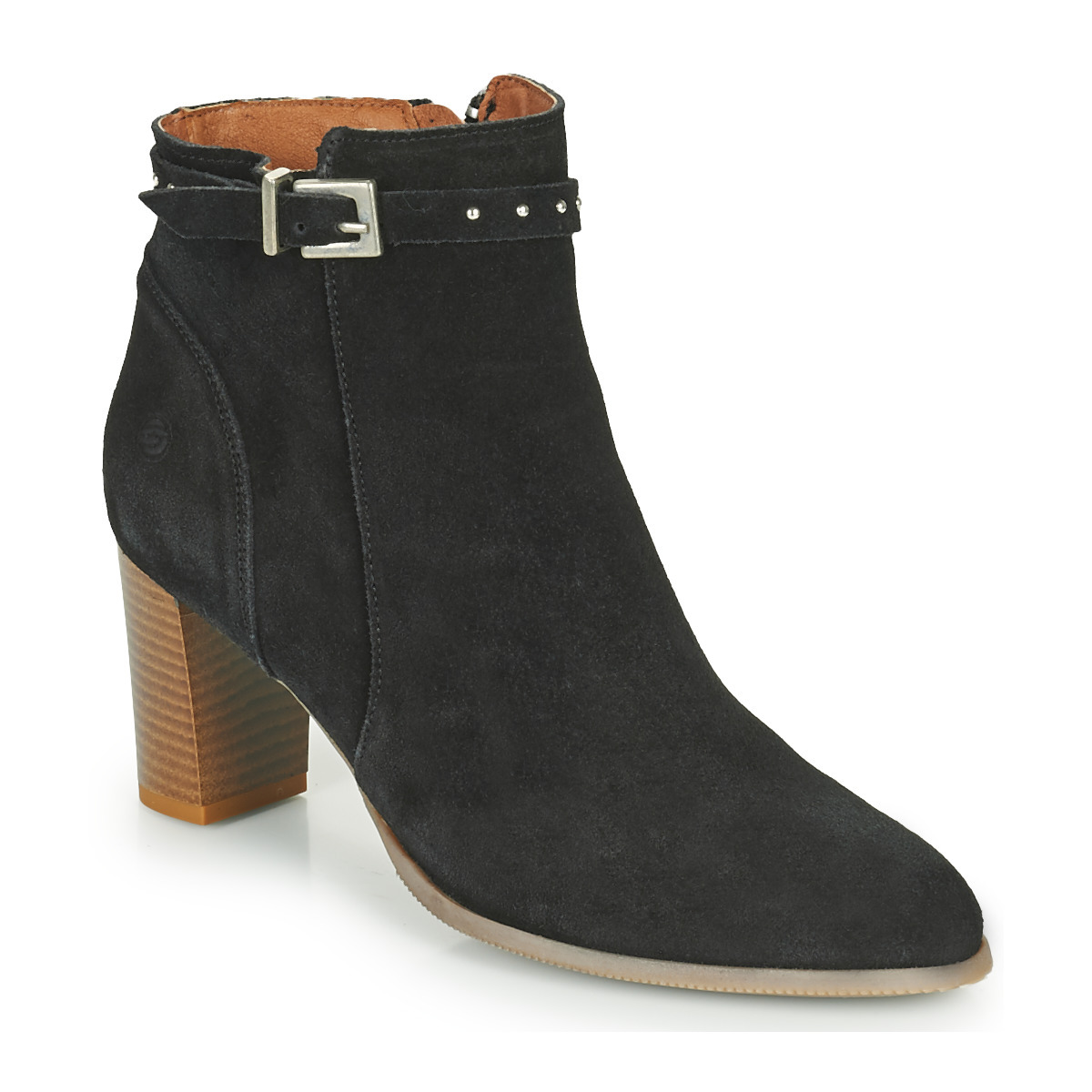 Black Ankle Boots Betty London - Spartoo GOOFASH
