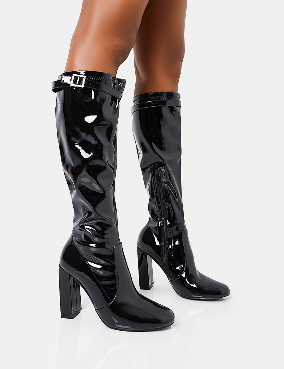 Black Ankle Boots for Woman by Public Desire GOOFASH