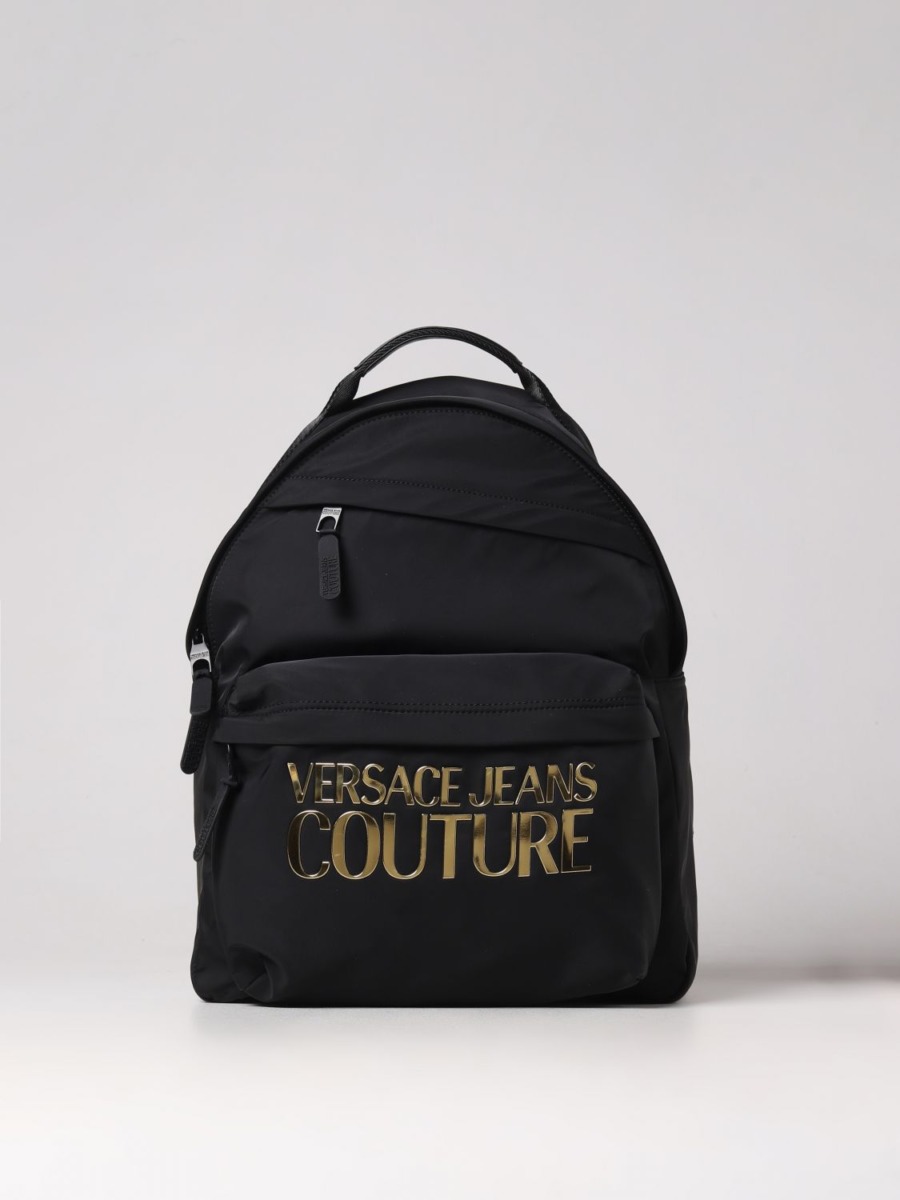 Black Backpack Versace Men - Giglio GOOFASH