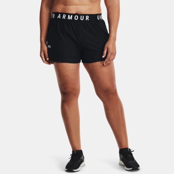 Black Ladies Shorts - Under Armour GOOFASH