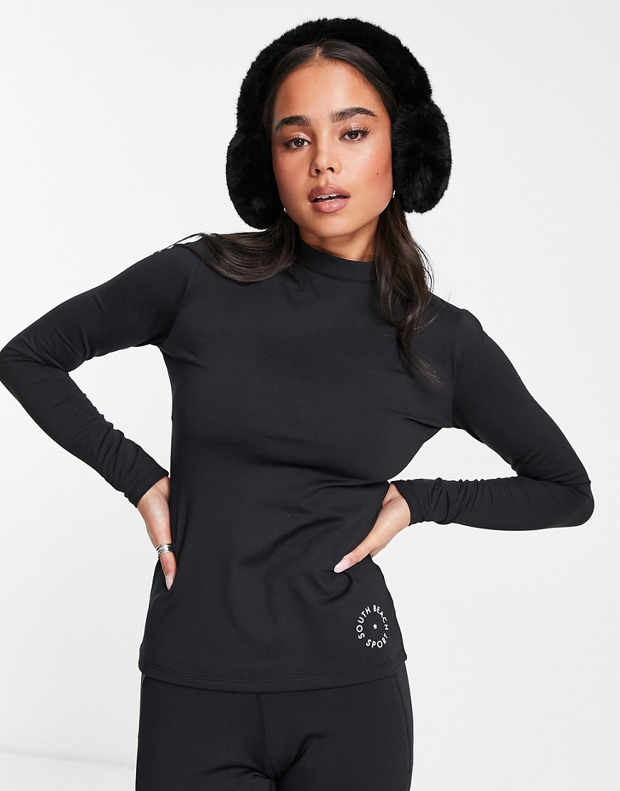 Black Long Sleeve Top for Woman from Asos GOOFASH