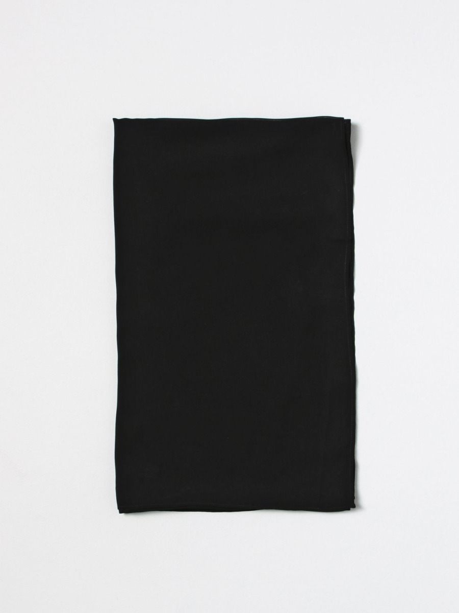 Black Scarf for Woman by Giglio GOOFASH