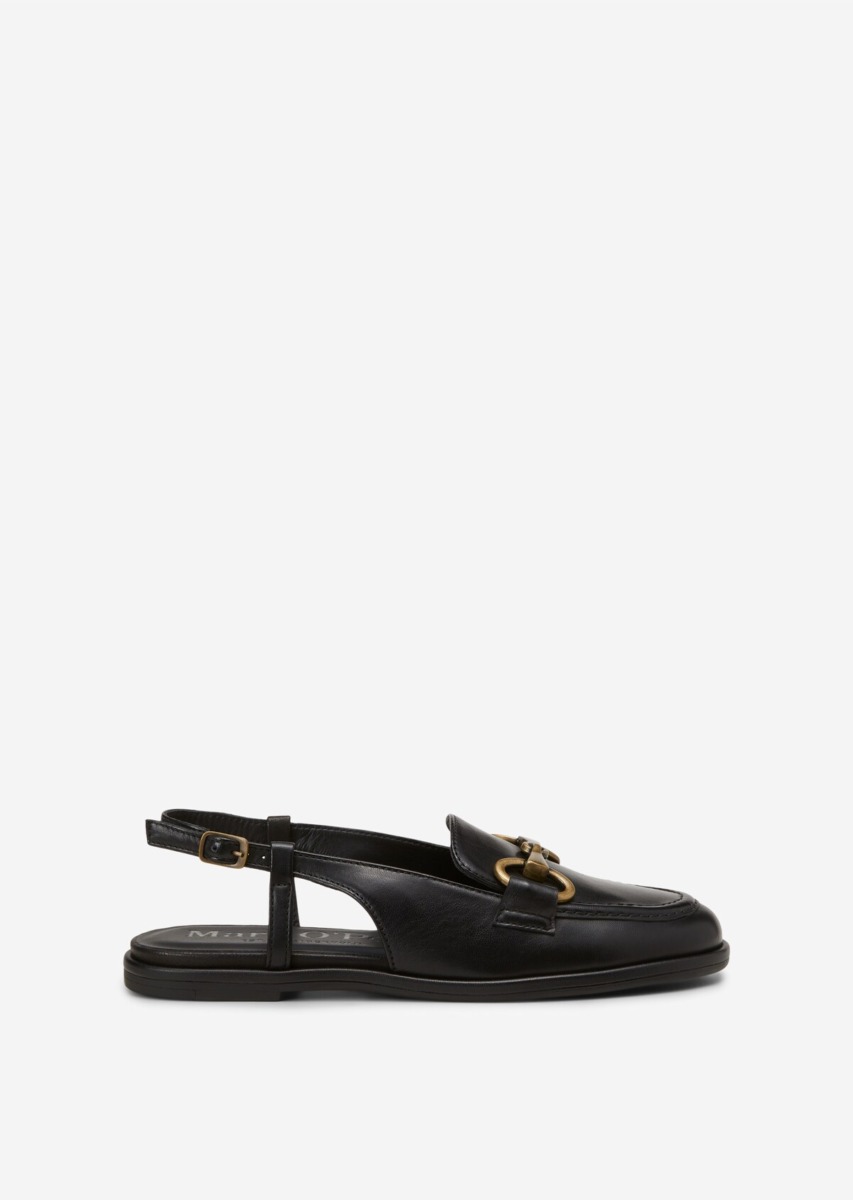 Black Slippers from Marc O Polo GOOFASH
