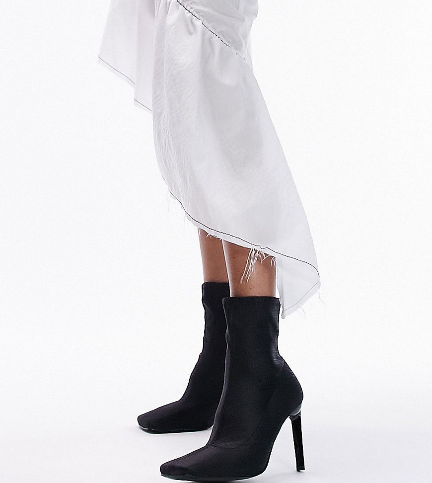 Black Sock Boots for Woman by Asos GOOFASH