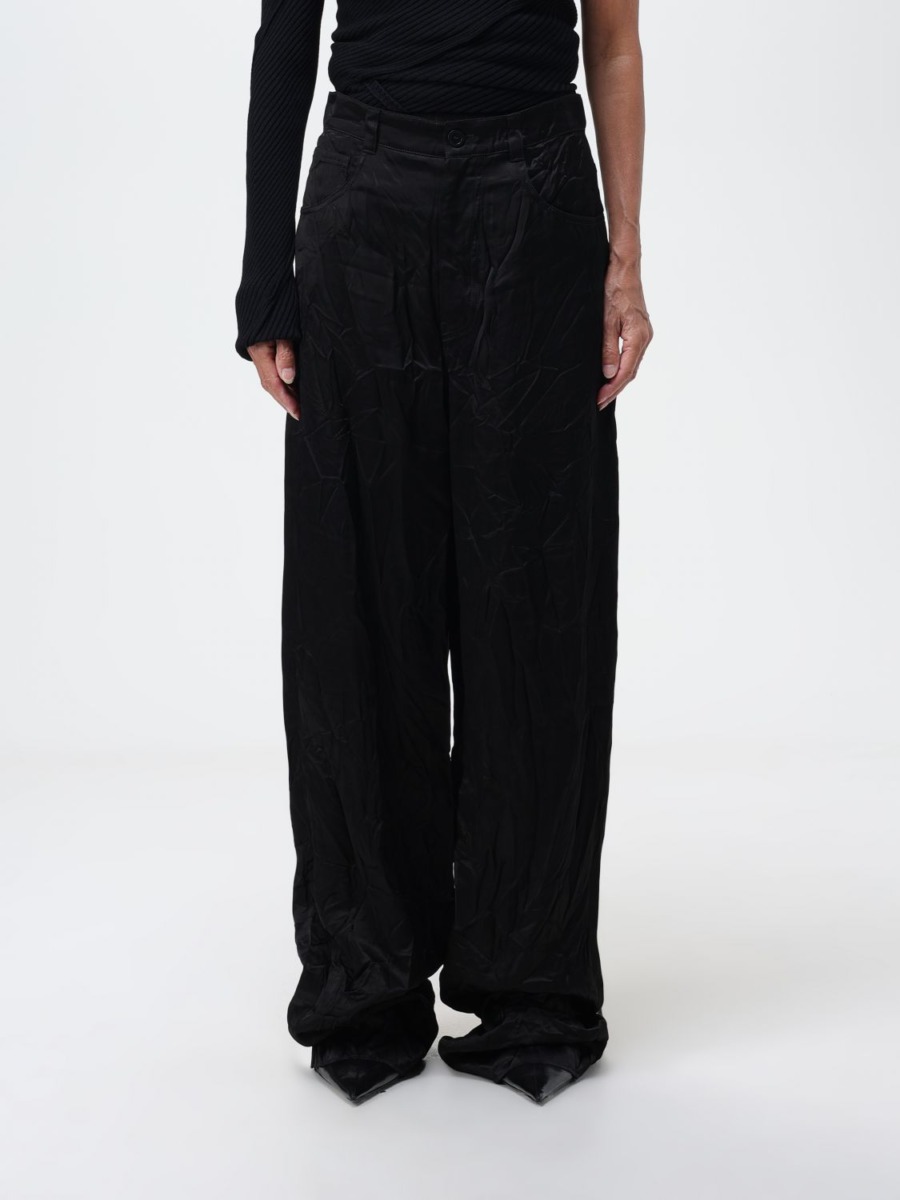 Black - Trousers - Balenciaga - Woman - Giglio GOOFASH