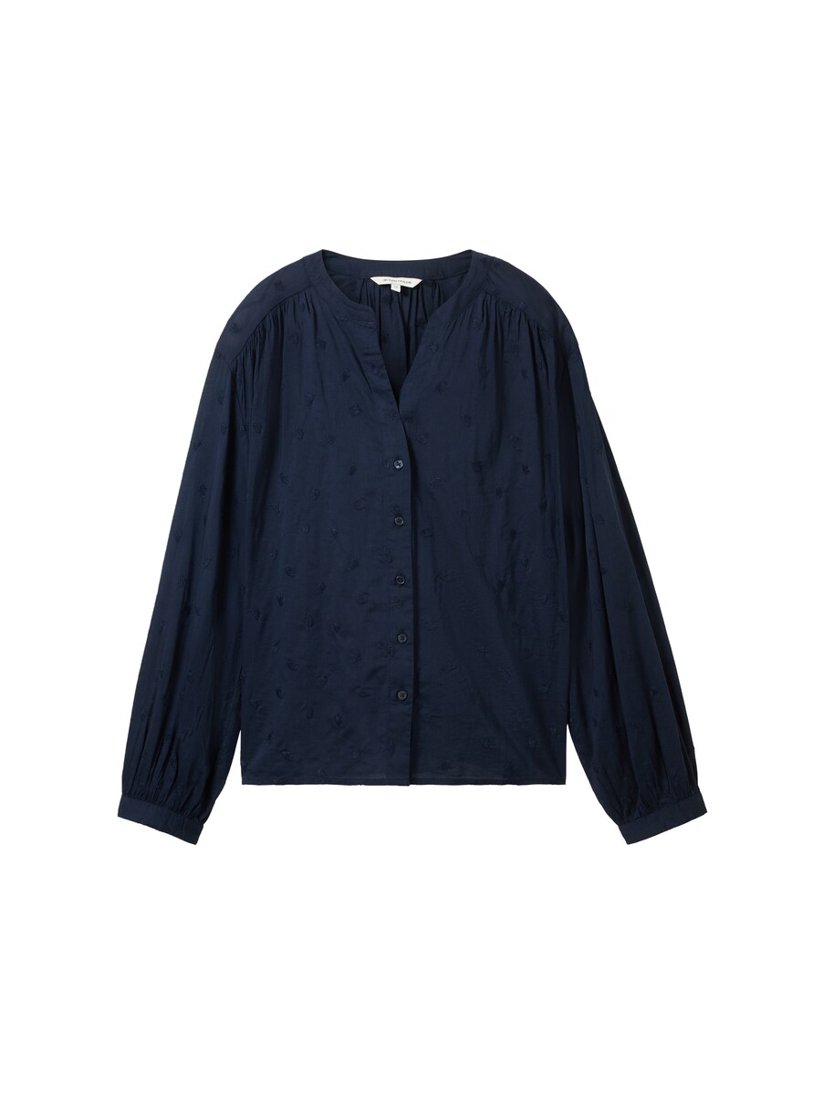 Blouse in Blue at Tom Tailor GOOFASH