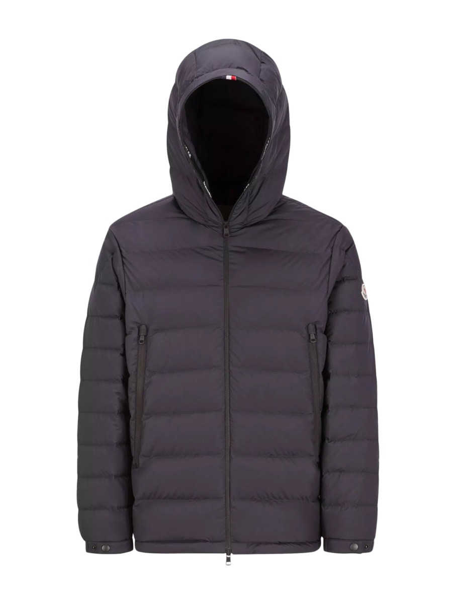 Blue Down Jacket for Men from Suitnegozi GOOFASH