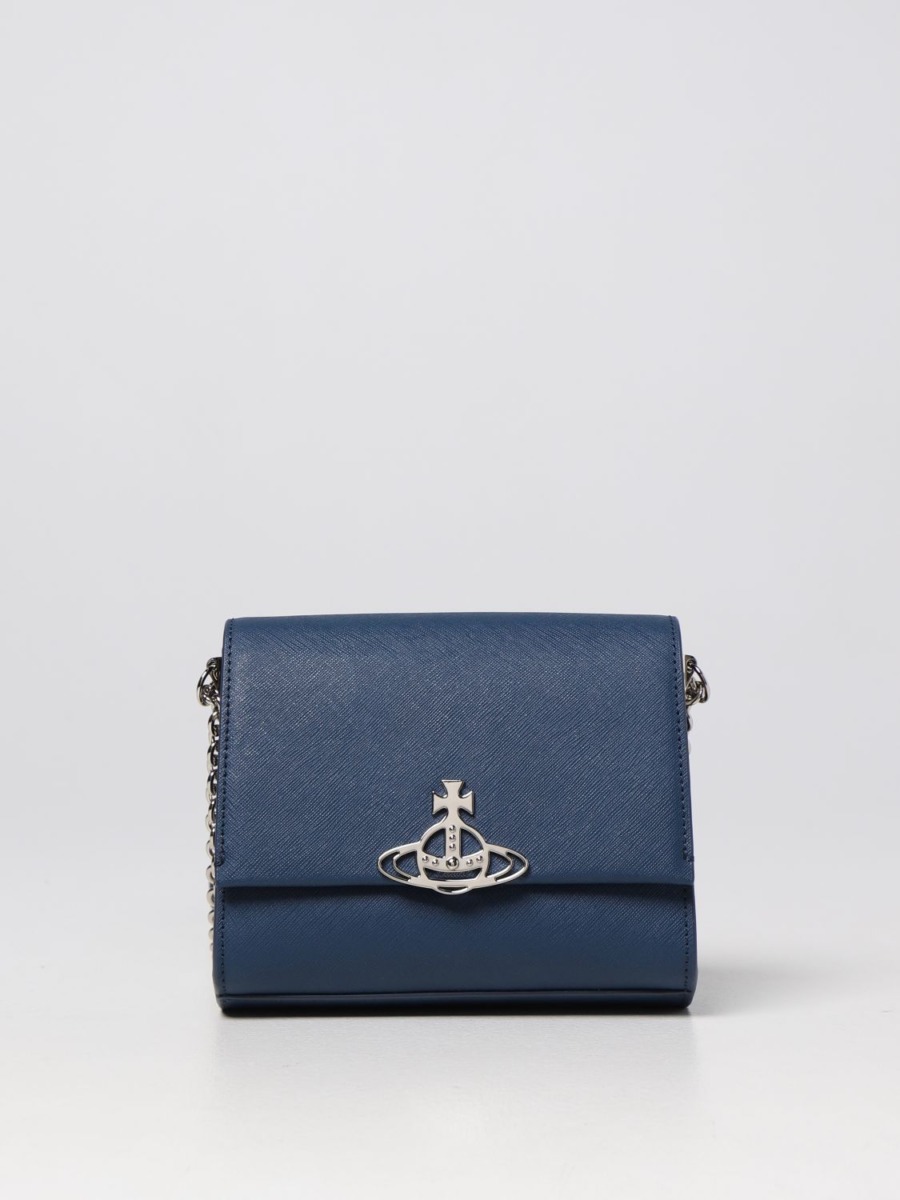Blue Mini Bag Vivienne Westwood Ladies - Giglio GOOFASH
