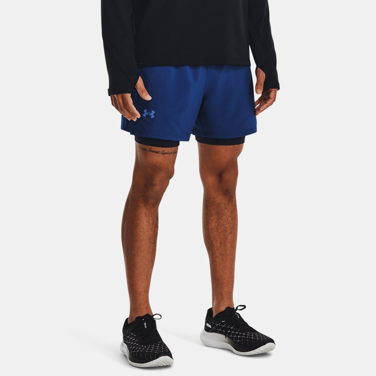 Blue Shorts by Under Armour GOOFASH