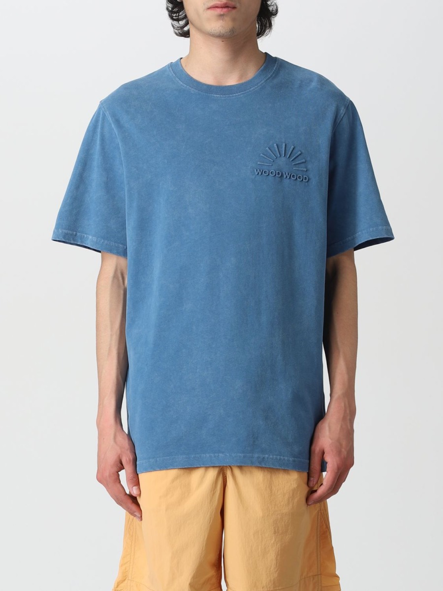 Blue T-Shirt - Giglio GOOFASH
