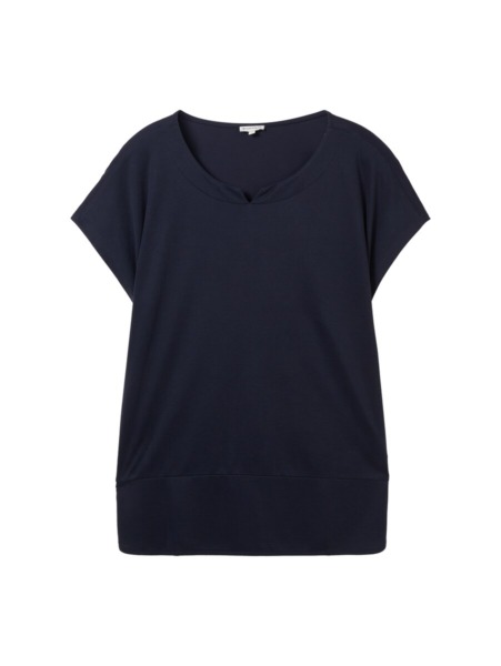 Blue T-Shirt - Woman - Tom Tailor GOOFASH