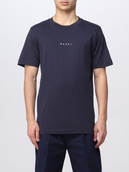 Blue T-Shirt for Man from Giglio GOOFASH