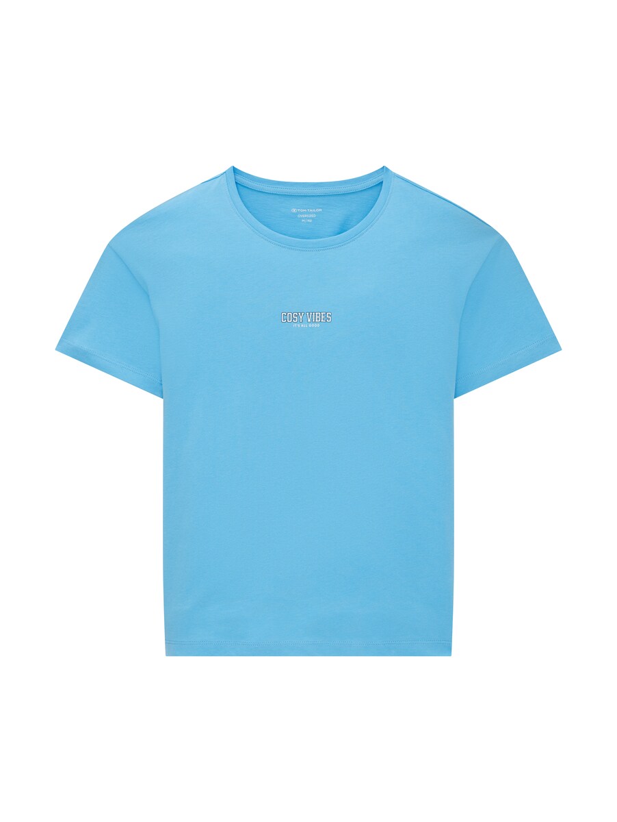 Blue T-Shirt for Woman from Tom Tailor GOOFASH