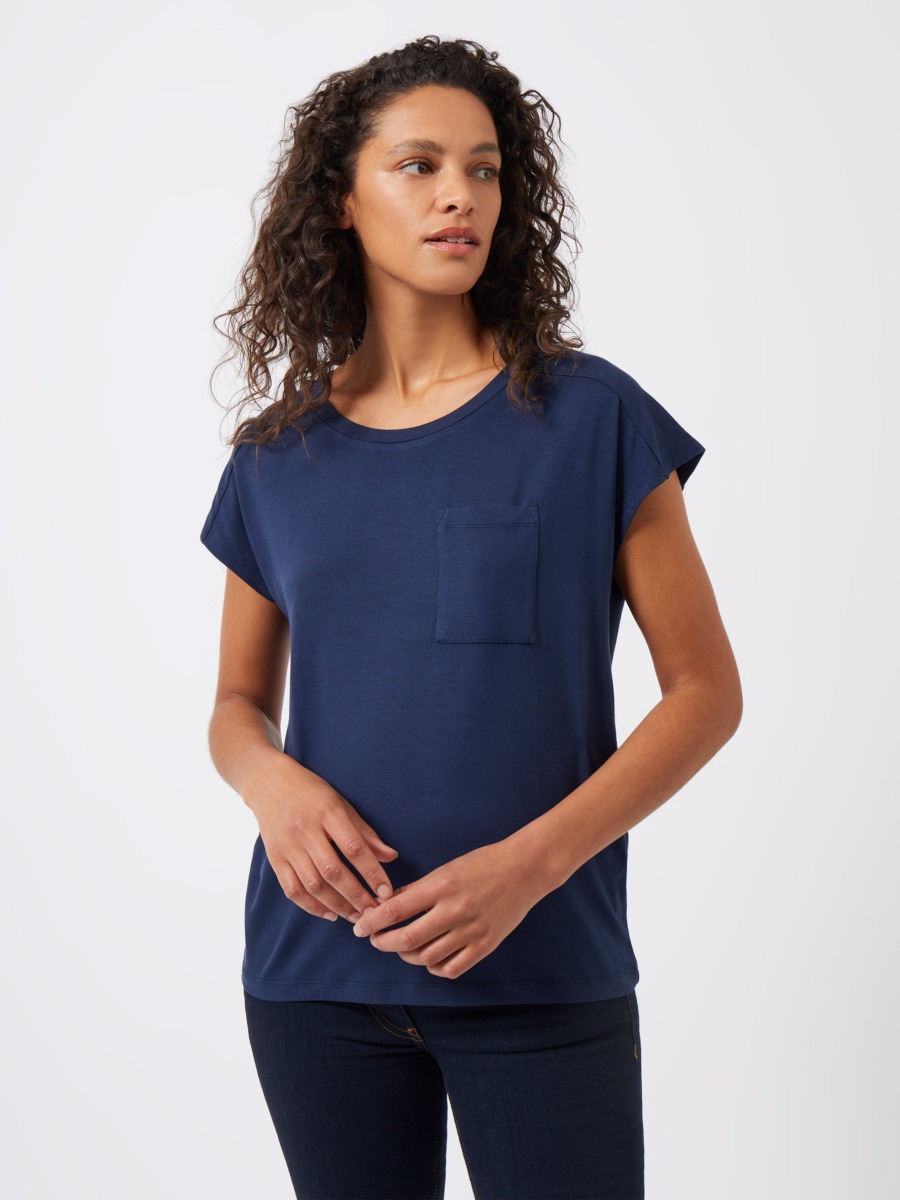 Blue Top by Great Plains GOOFASH