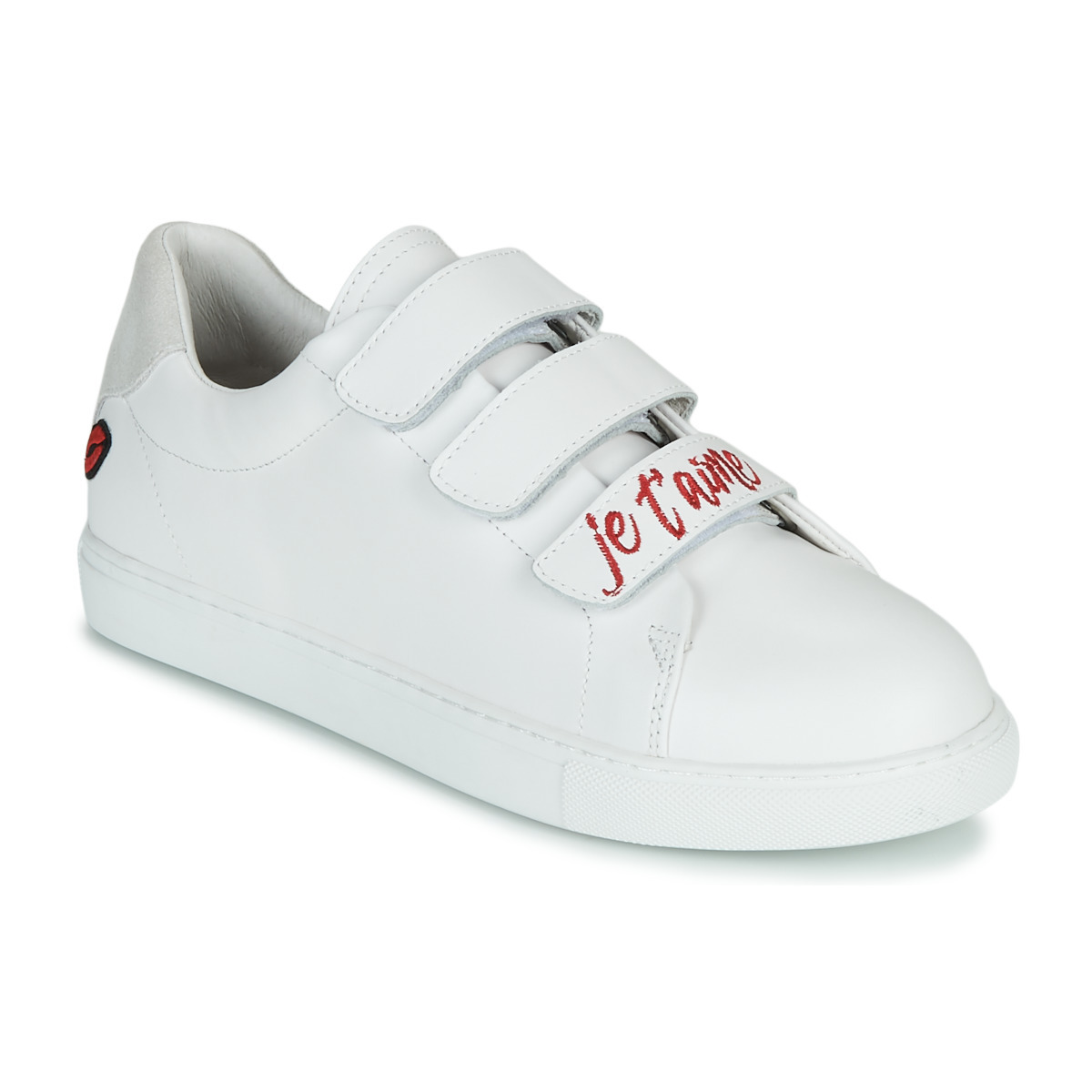 Bons Baisers de Paname - White Sneakers Spartoo GOOFASH