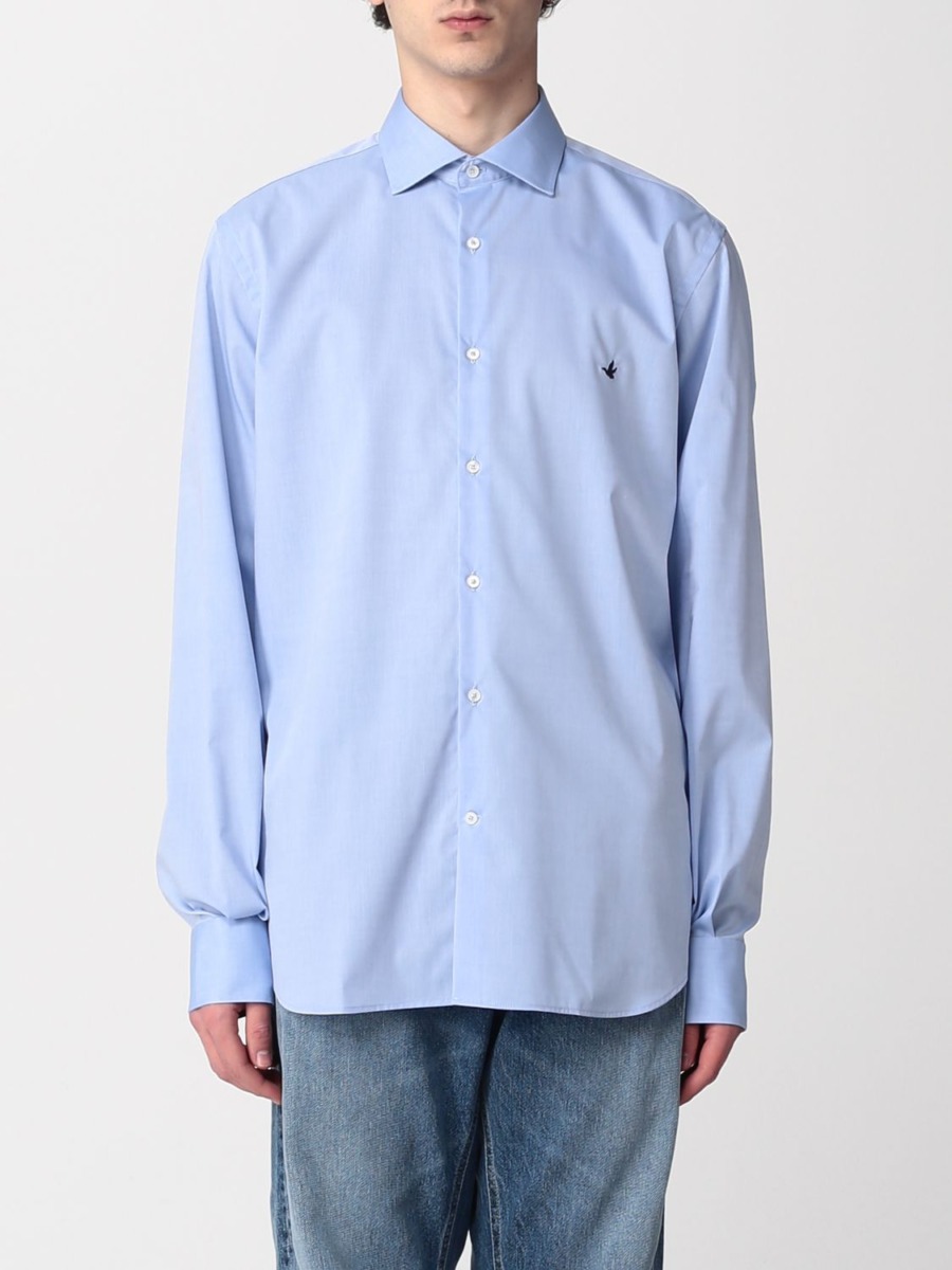 Brooksfield - Shirt in Blue for Men by Giglio GOOFASH