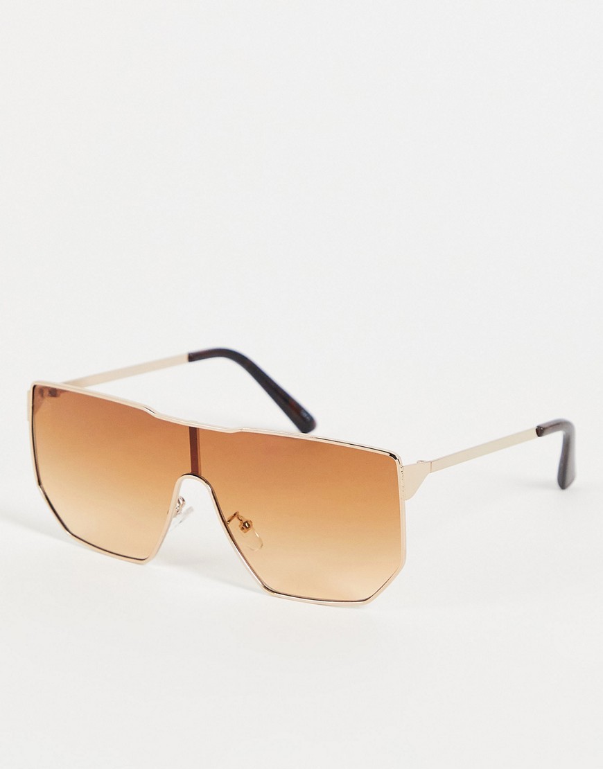 Brown - Sunglasses - Asos GOOFASH