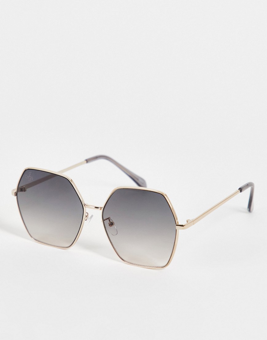 Brown Sunglasses Jeepers Peepers - Asos GOOFASH