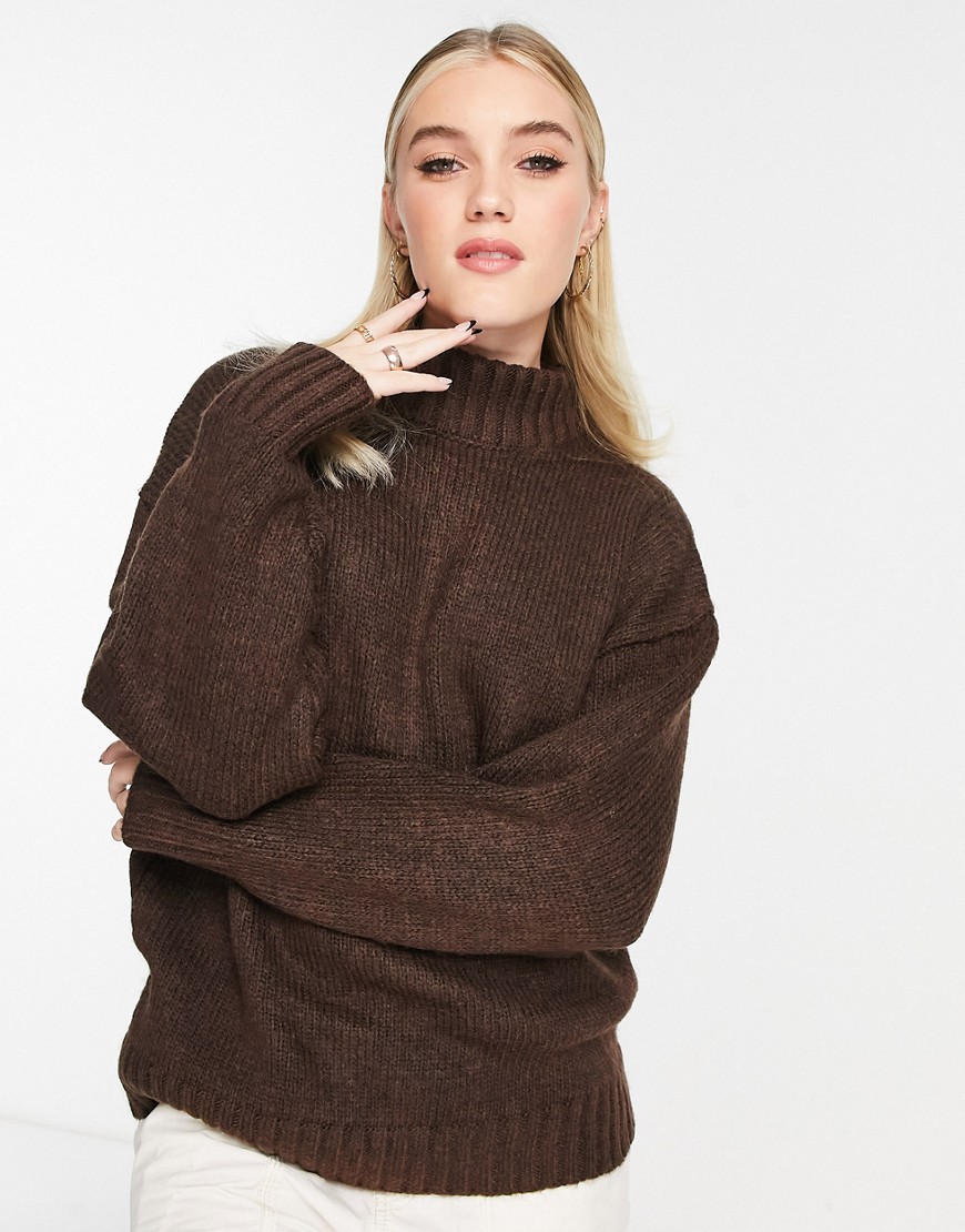 Brown Sweater - Asos Ladies GOOFASH