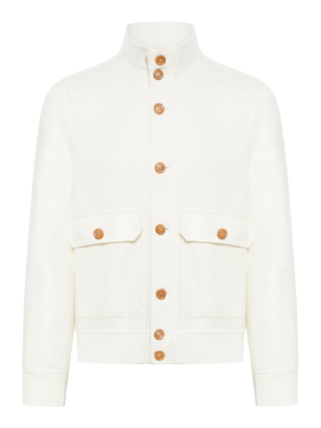 Brunello Cucinelli - Jacket White for Men at Suitnegozi GOOFASH