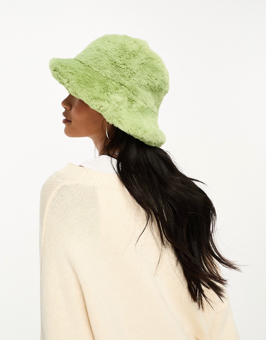 Bucket Hat Green Asos Women GOOFASH