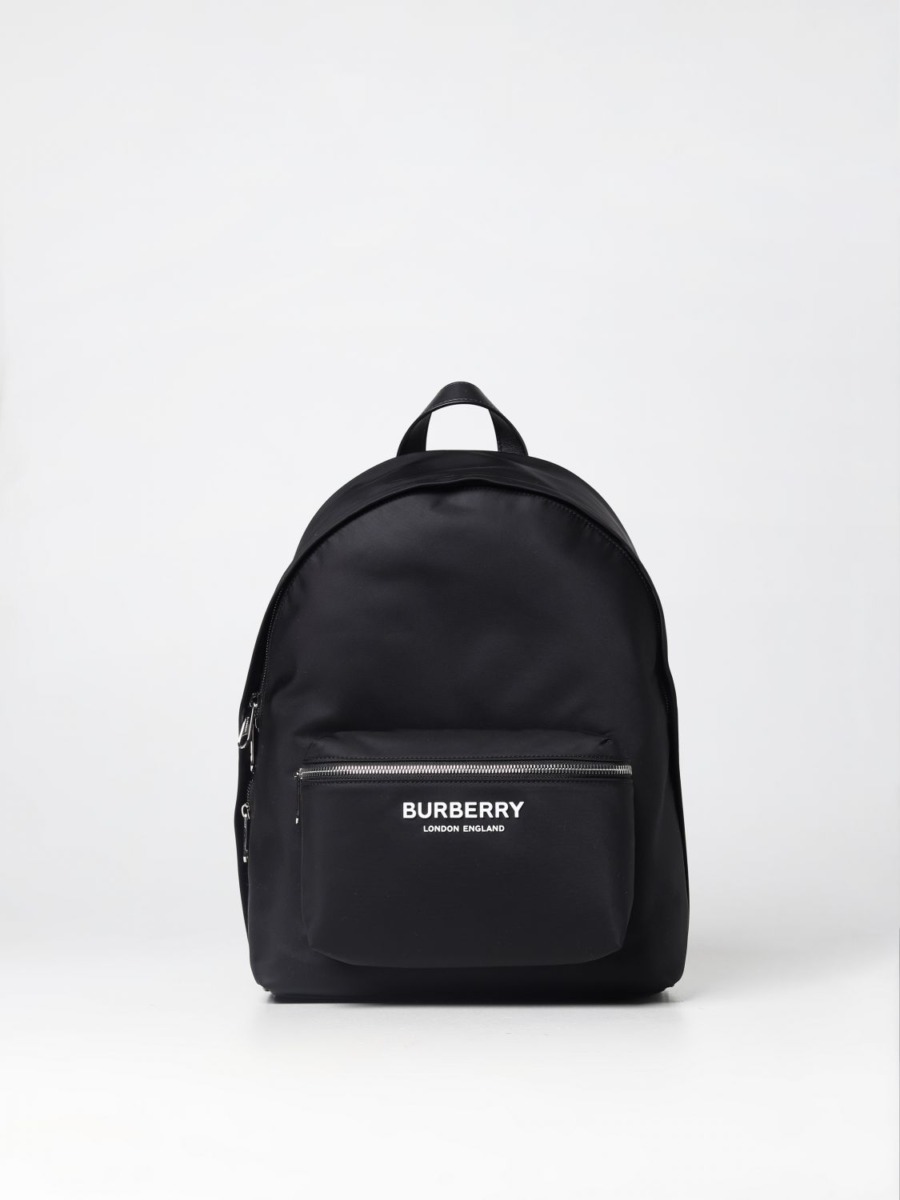 Burberry - Backpack in Black - Giglio Man GOOFASH