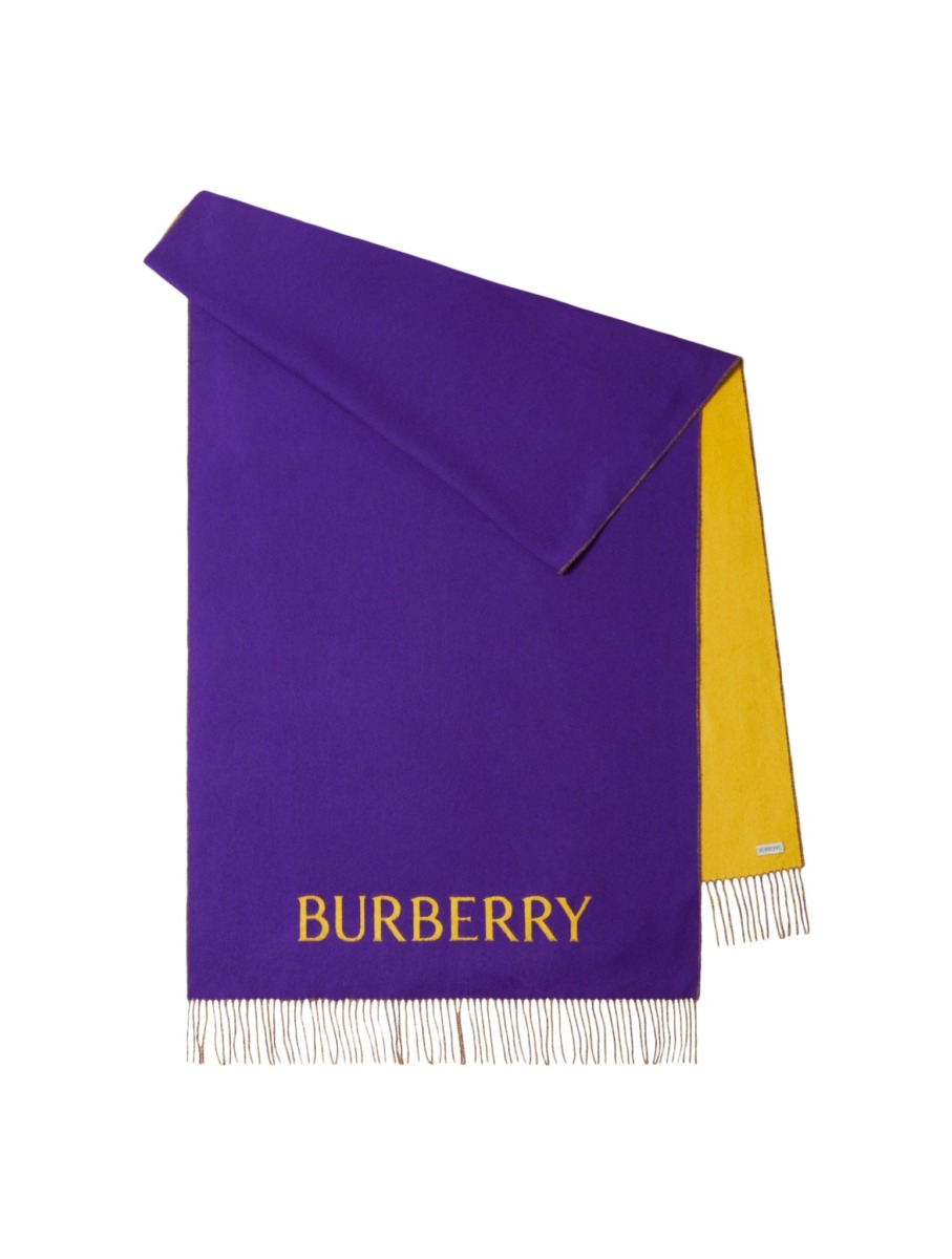 Burberry Scarf Blue for Women at Suitnegozi GOOFASH