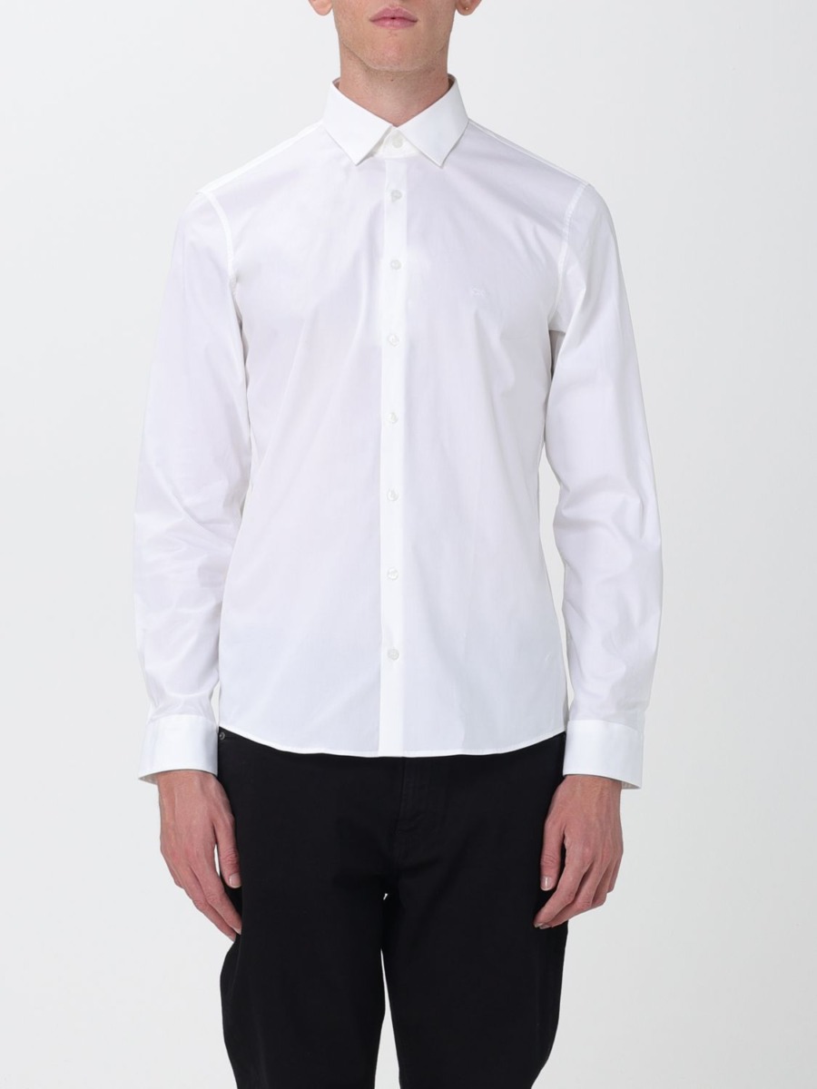 Calvin Klein - Man White Shirt by Giglio GOOFASH