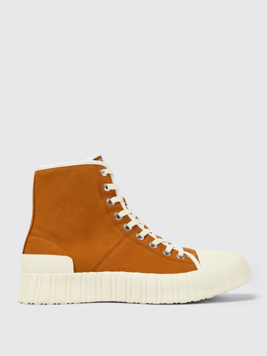 Camperlab Gent Trainers in Brown by Giglio GOOFASH