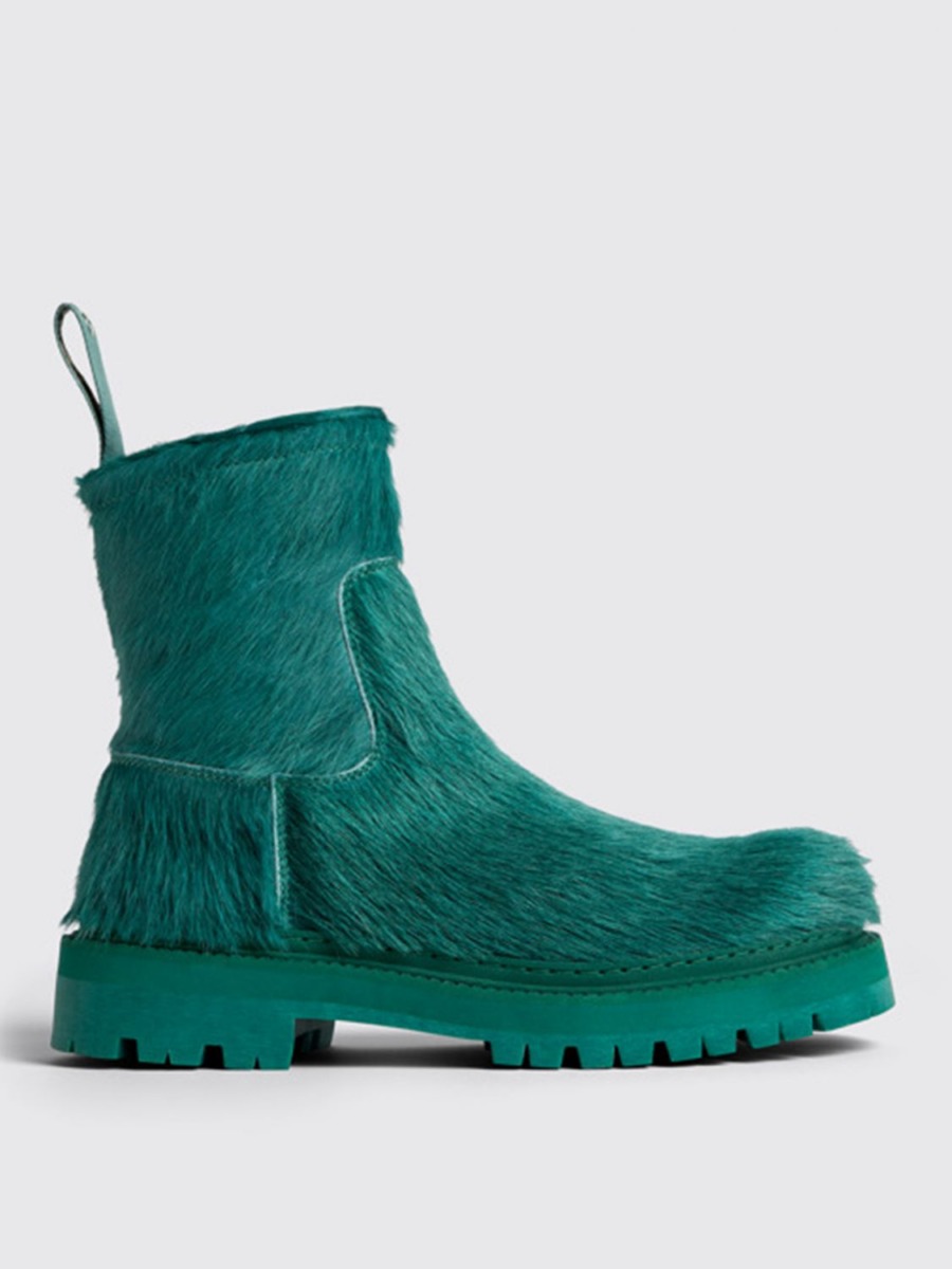 Camperlab Mens Boots in Green by Giglio GOOFASH