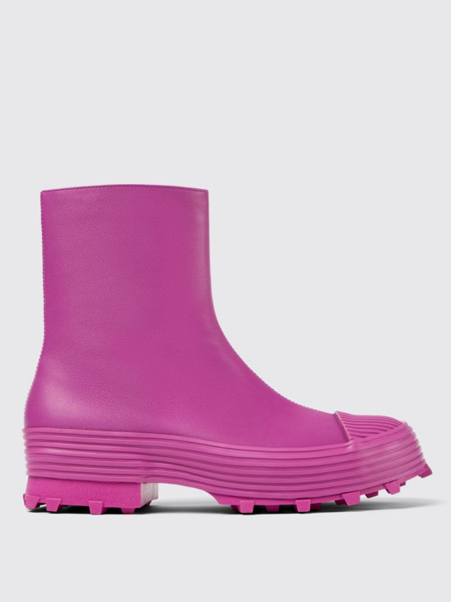 Camperlab - Men's Boots in Purple Giglio GOOFASH