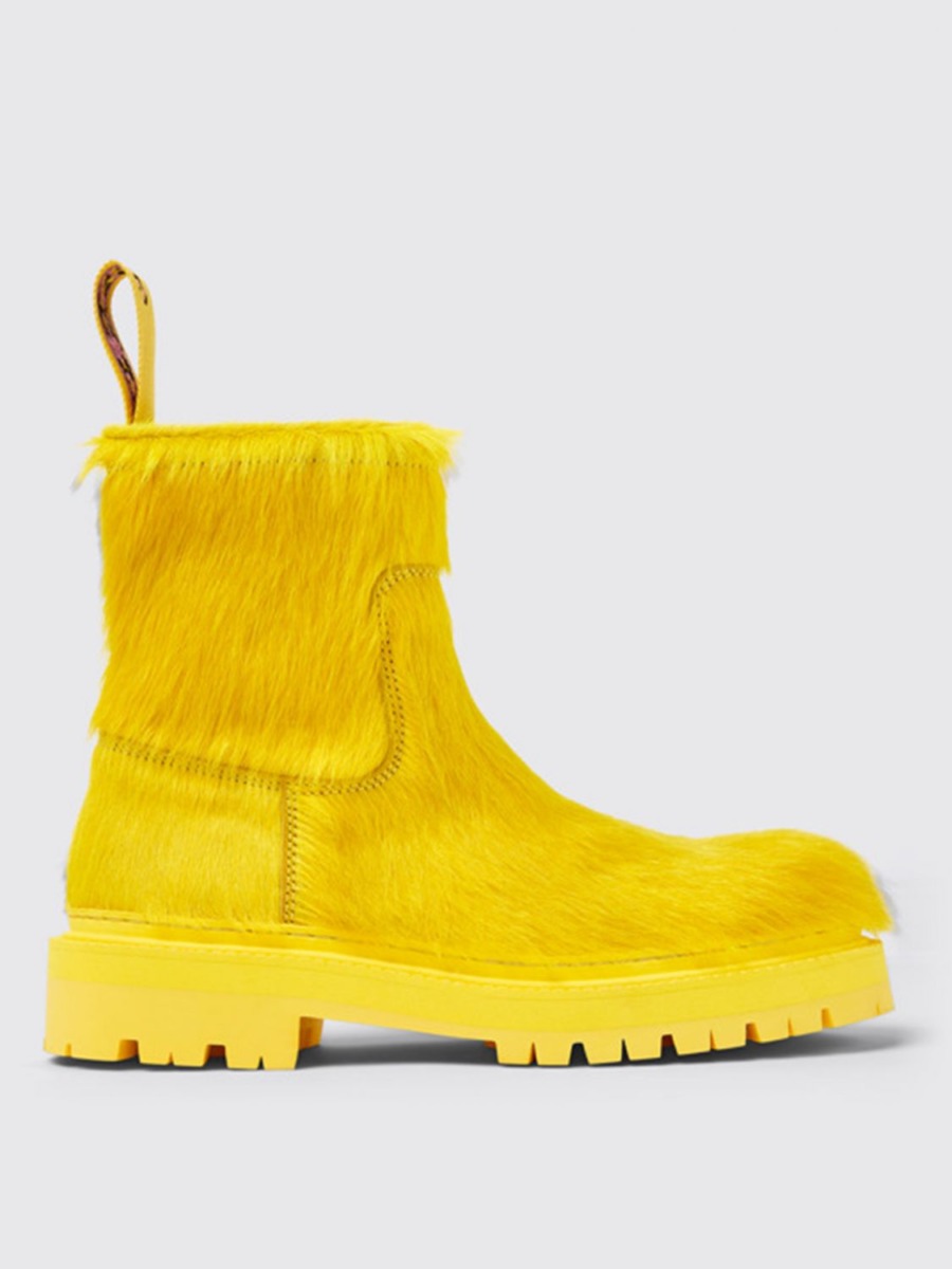 Camperlab Men's Boots in Yellow at Giglio GOOFASH