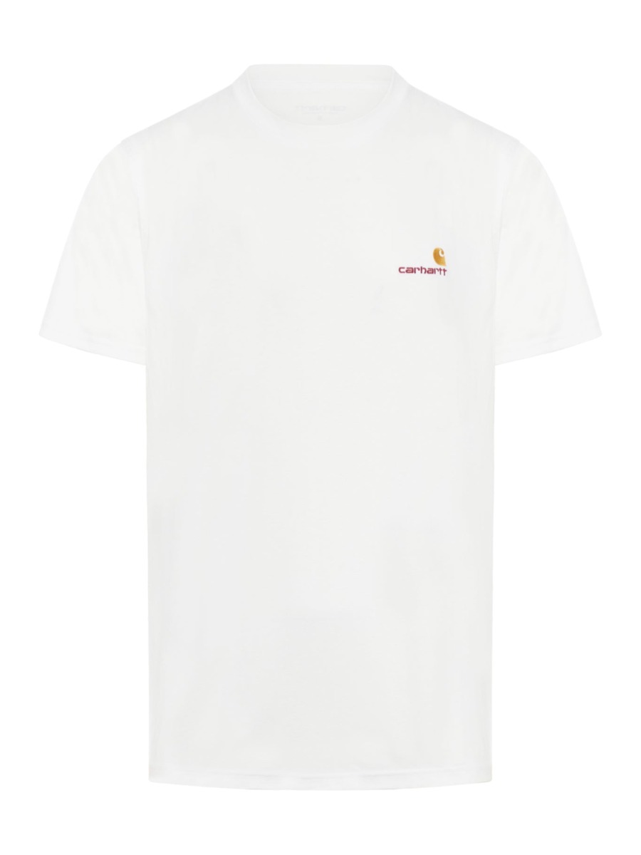Carhartt - T-Shirt in White - Suitnegozi Man GOOFASH