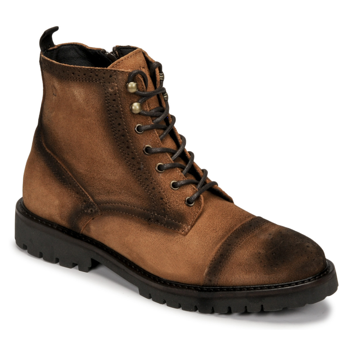 Carlington - Men's Brown Boots at Spartoo GOOFASH