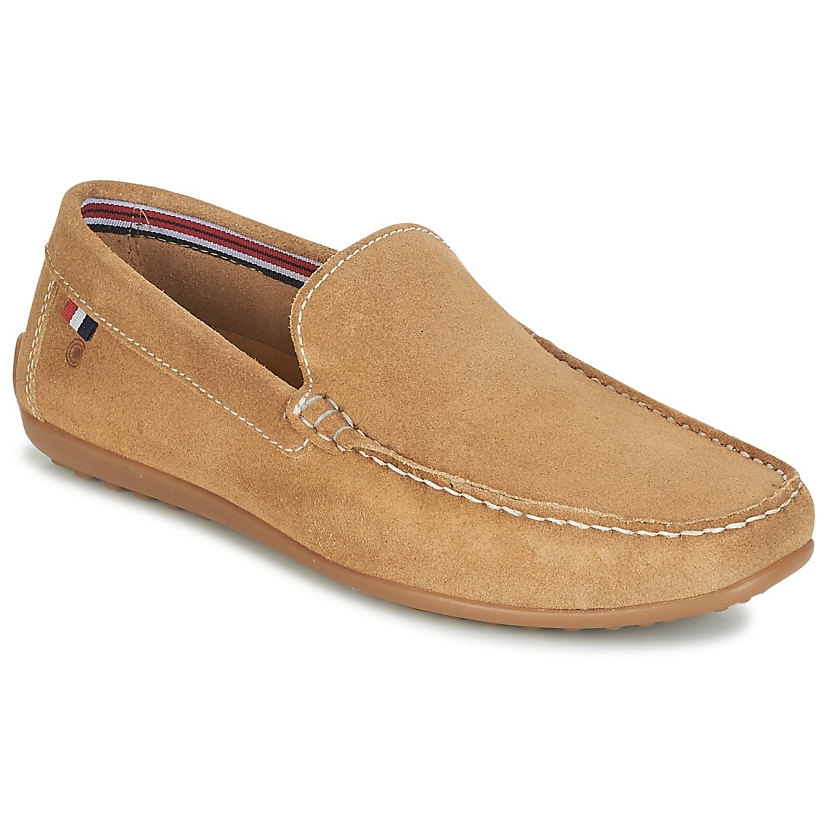 Casualtitude - Brown Moccasins for Men by Spartoo GOOFASH