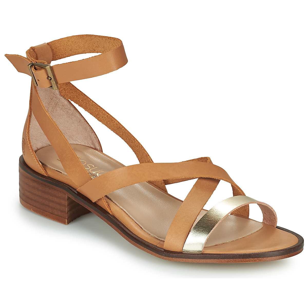 Casualtitude - Sandals Brown for Woman by Spartoo GOOFASH