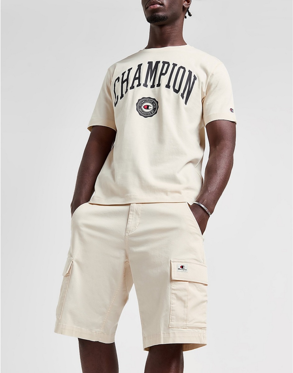 Champion Gents Brown Shorts from JD Sports GOOFASH