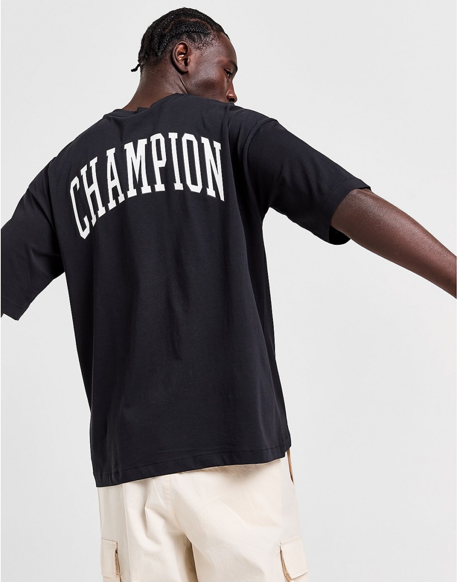 Champion T-Shirt Black - JD Sports GOOFASH