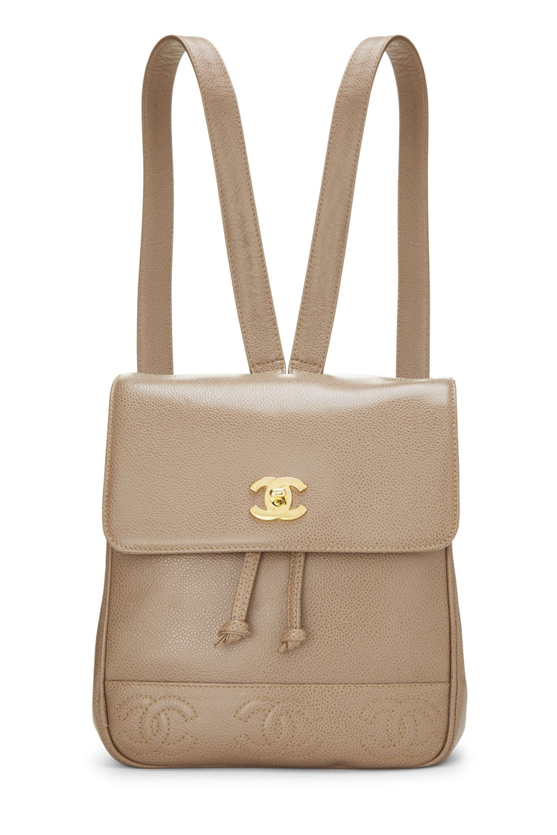 Chanel - Beige - Backpack - WGACA GOOFASH