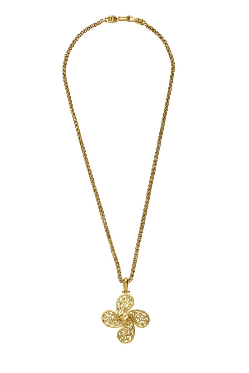 Chanel - Gold Women's Necklace - WGACA GOOFASH