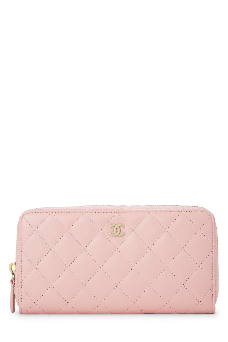 Chanel Wallet Pink by WGACA GOOFASH