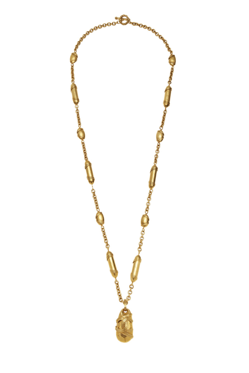 Chanel - Women Necklace Gold - WGACA GOOFASH