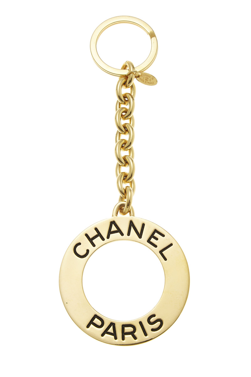 Chanel Womens Keychain Gold WGACA GOOFASH