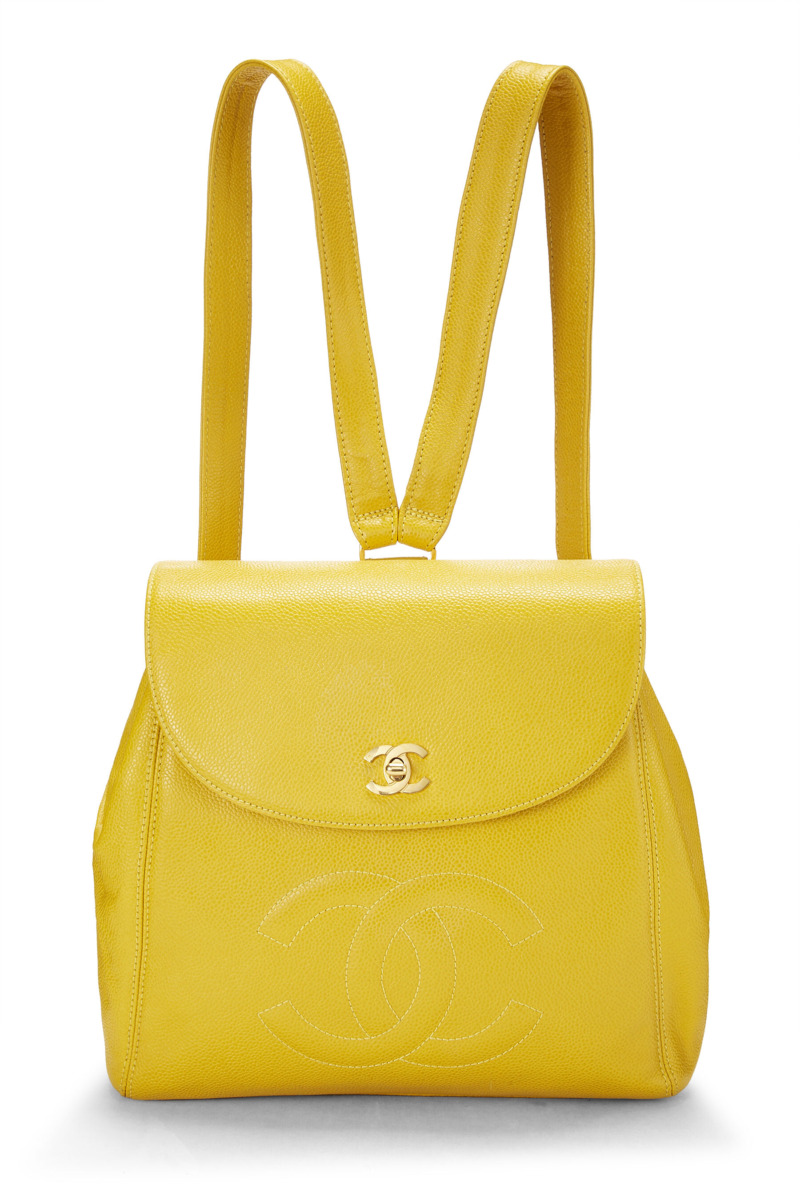 Chanel - Yellow - Womens Backpack - WGACA GOOFASH