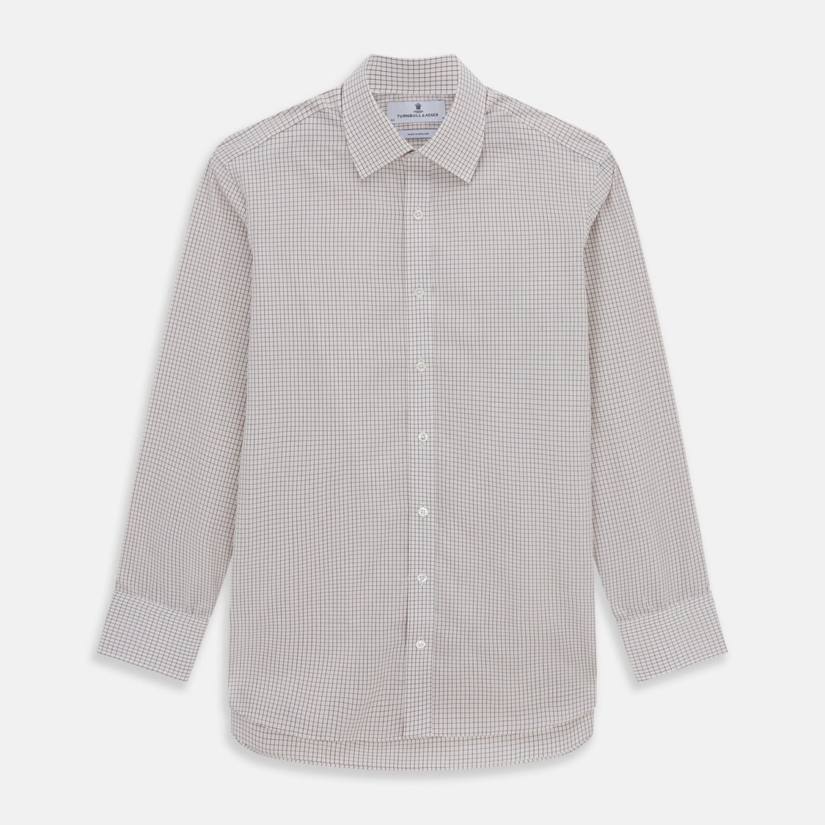 Checked Shirt for Man by Turnbull And Asser GOOFASH