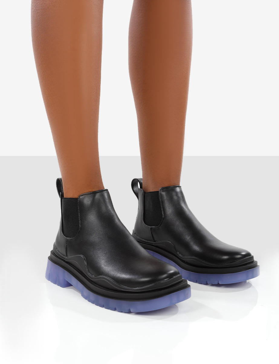 Chelsea Boots Black for Woman by Public Desire GOOFASH