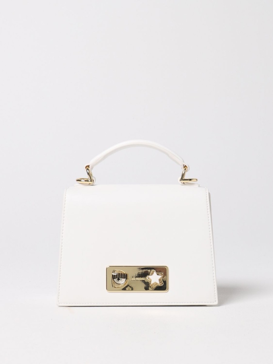Chiara Ferragni Womens White Mini Bag by Giglio GOOFASH