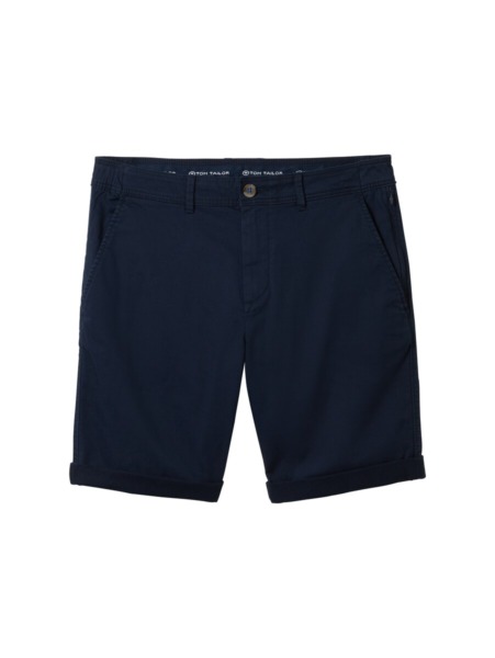 Chino Shorts in Blue Tom Tailor GOOFASH