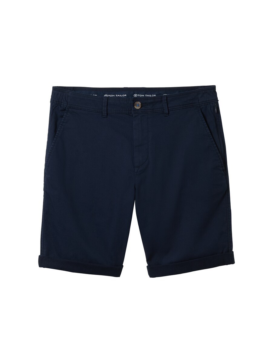 Chino Shorts in Blue Tom Tailor GOOFASH
